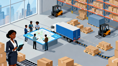 Modern Logistics Teamwork (1)